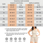YIANNA Fajas Colombianas Shapewear for Women Tummy Control Butt Lifter with Zipper Crotch Postpartum Body Shaper