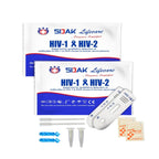 Sidak/Accurate HIV1 & HIV2 Rapid Home Self-Test Kit (Pack of 2)