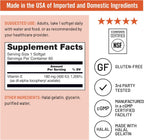NatureWise Vitamin E 400 IU Softgels (180mg DL-Alpha) - Dairy, Gluten, and Soy Free, Non-GMO Antioxidant Dietary Supplement for Skin, Heart, Eye, and Immune Health Support - 2-Month Supply, 60 Count