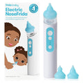 Frida Baby Electric NoseFrida Nasal Aspirator for Baby & Toddler, Essential | Nose Sucker for Congestion & Allergy Relief, Upgraded with 3 Suction Levels, 2 Silicone Tips, USB