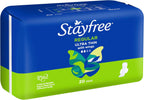 Stayfree Ultra Thin Regular Pads With Wings 20 Pack