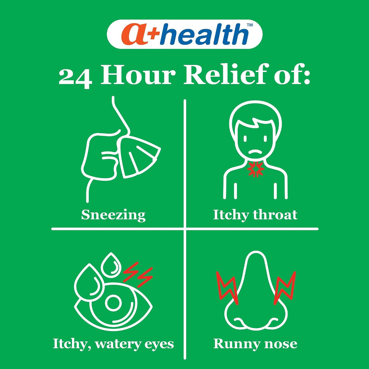 A+Health Cetirizine Hcl 10Mg Liquid Gels, 24 Hour Allergy Relief 65 Count