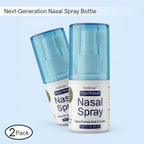 HypoNasal Daily Nasal Spray, Doctor Approved Hypochlorous Acid Antimicrobial Spray Cleanses Irritants Causing Allergies Inflammation Congestion Snoring and Irritation, Deep Sleep, Opens Airways