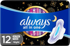 Sanitary Pads With Wings 12 pads