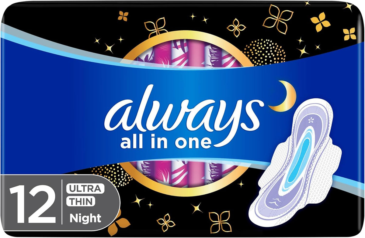 Sanitary Pads With Wings 12 pads