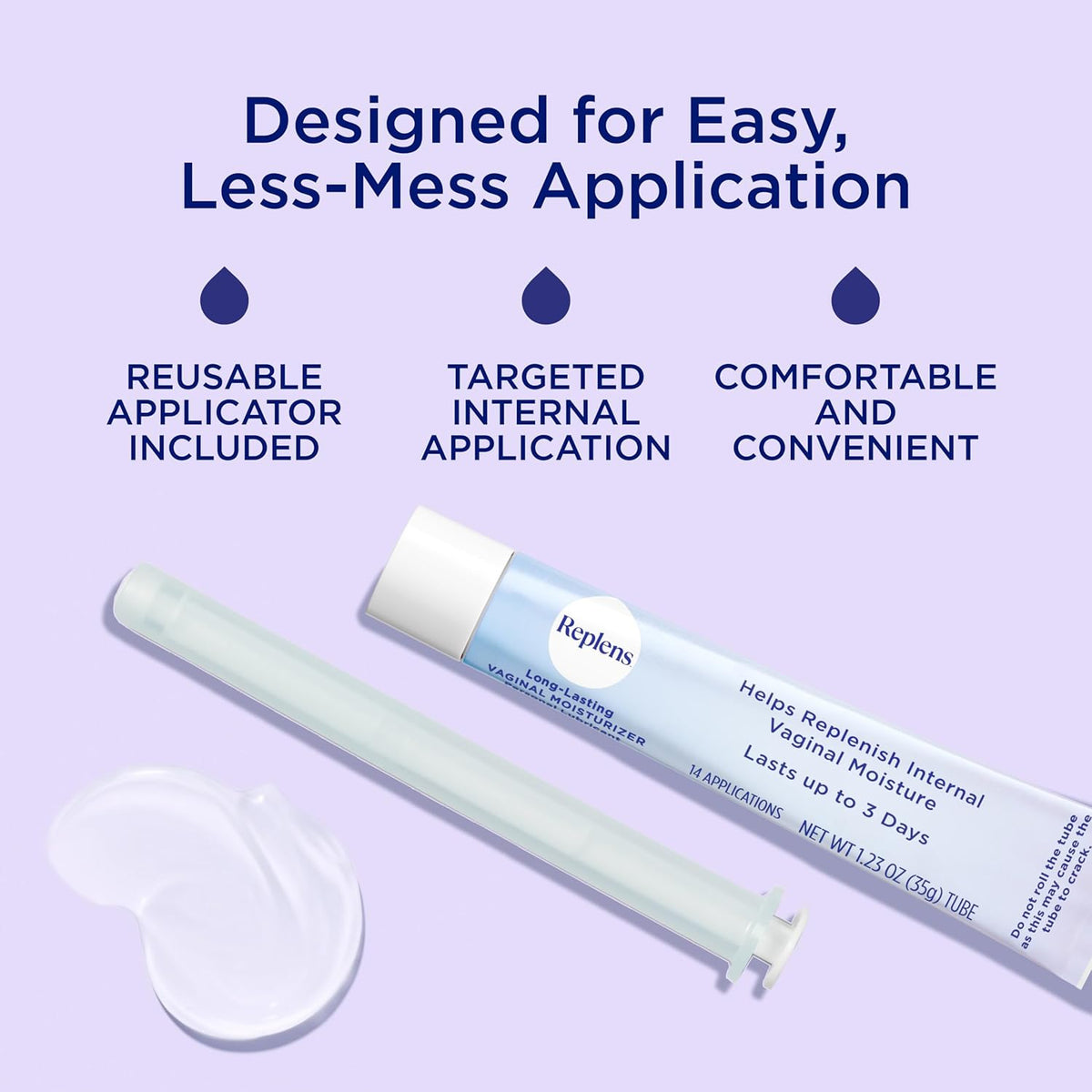Replens Vaginal Moisturizers 35 g