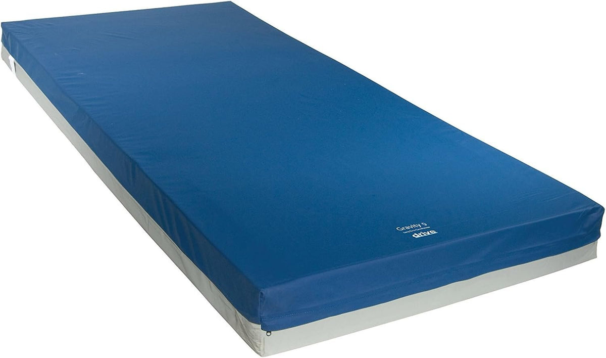 Drive Medical Gravity 9 Pressure Redistribution Mattress, No Cut Out, Med