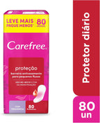 Carefree Panty Liners 80 pieces