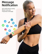 Parsonver Smart Watch, 5ATM Waterproof Watch for Swimming, 110+ Sport Modes
