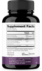 Elderberry Vitamin C and Zinc Capsules with D3 and Quercetin, 120 Count | 6-in-1 Immune Support Supplements For Adults, Sambucus Extract Zink Ginger USA Made in NSF GMP Certified Facility By Sandhu's