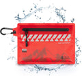 RHINO RESCUE Waterproof First Aid Kit, 114pc Ultralight Compact Gear | Medical Kit for Backpacking, Cycling, Travel, Vehicles, Climbing, Easy to Carry in a Carry-on