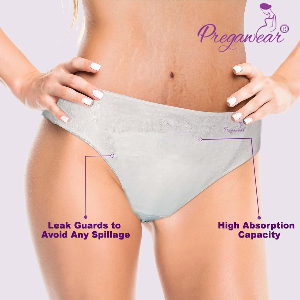 Maternity Panty| Disposable Period Panties| Postpartum Underwear| Heavy Flow & Rash Free Periods| Leak Proof Pads After Delivery| Toxic Free