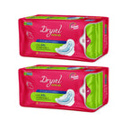 Dryvel Ultra-XXL Sanitary Pads | 320mm Extra Long | 3X Heavy Flow Protection | Odour Control | Wide Wings | Soft & Breathable | Hypoallergenic | Pack for Women & Girls Pack of 2 (30 Pads Each)