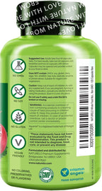 NATURELO Whole Food Multivitamin for Women - with Vitamins, Minerals, & Organic Extracts - Supplement for Energy and Heart Health - Non GMO - 120 Vegan Capsules