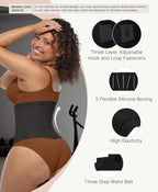 FeelinGirl Waist Trainer Belt Cincher Corset Tummy Control Faja Body Shaper
