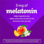 Vitafusion Melatonin Gummies Sugar Free | 3mg Per 2 Gummies| 140 Count