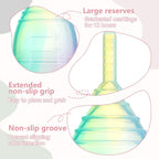 Menstrual Cup Kit, Includes 2 Cups, 1 Sterilizer and Carry Bag, Medical Silicone, Soft, Reusable (Size L + S)