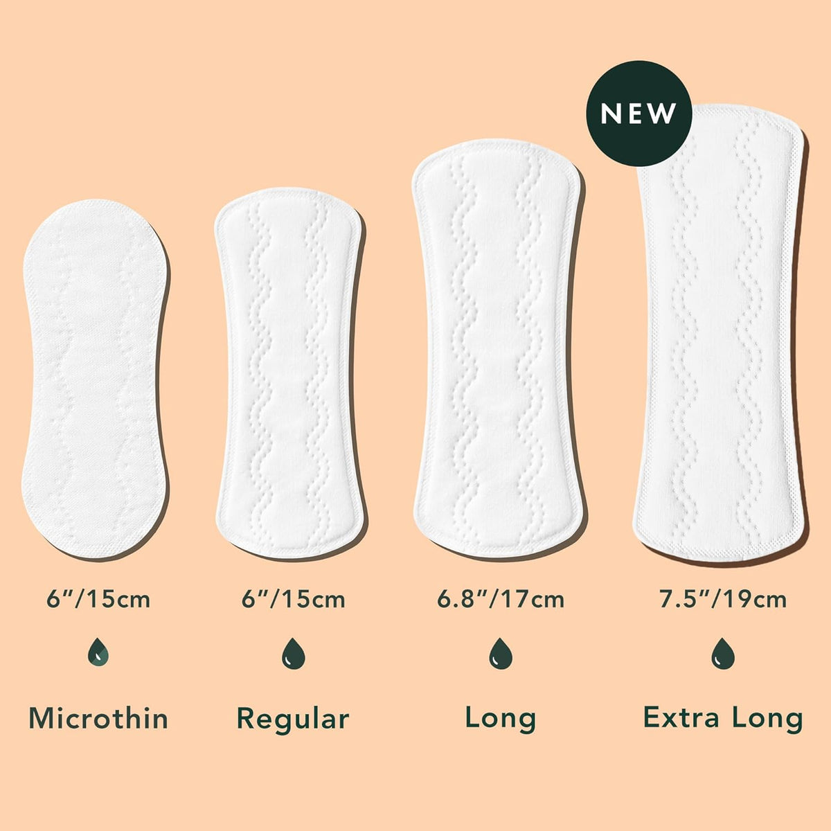 Rael Panty Liners Organic 60 pieces