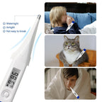 Berrcom Disposable Digital Thermometers Probe Covers Set of 100 Oral Rectal Thermometer Probe Cover Universal Thermometers Sleeves for Adult and Kids