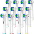 Replacement Toothbrush Heads Compatible with Oral B Braun, 12 Pcs | Professional Electric Toothbrush Brush Heads, Compatible with Oral B Replacement Heads Refill, 7000/Pro 1000/9600/500/3000