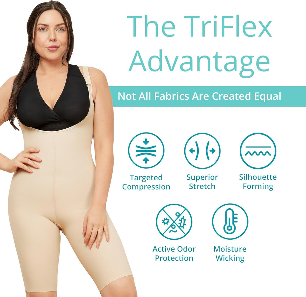 MARENA SFBHS2 Women s Girdle with High Back, No Closures, Short-Length - Post-surgical Shapewear Support
