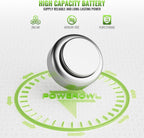POWEROWL 24 Count Hearing Aid Batteries Size 312, High Capacity Cell, Long Lasting 312A battery