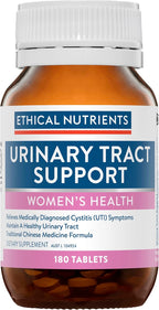 Ethical Nutrients Urinary Tract Support - Supports A Healthy Urinary Tract, Reduces Irritation & Burning - 180 Tablets