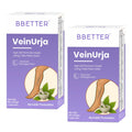 BBETTER VeinUrja Varicose Vein Support | Ayurvedic Supplement for Leg Swelling, Heaviness & Pain Relief | Natural Circulation & Vein Health Formula | 120 Softgels