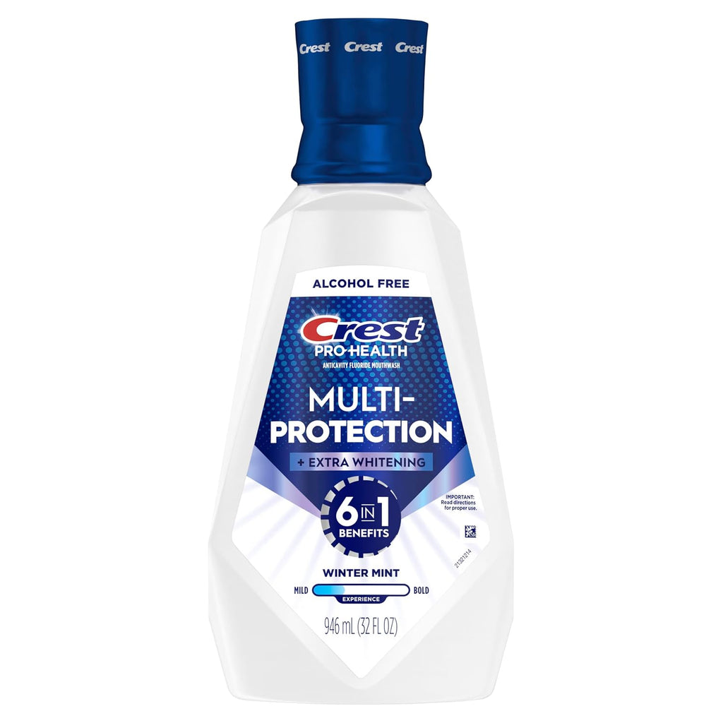 Crest Pro-Health Advanced Mouthwash, Alcohol Free, Extra Whitening, Energizing Mint Flavor, 946 mL (32 fl oz)