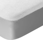 Pikolin Home – Terry Waterproof and Breathable Absorbent Mattress Protector, Oeko-Tex Certified, for 90 cm Beds, up to 32 cm Height – Mattress Topper 90 x 190/200 cm