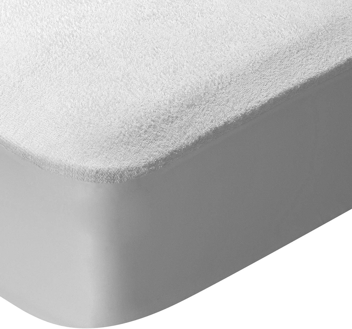 Pikolin Home – Terry Waterproof and Breathable Absorbent Mattress Protector, Oeko-Tex Certified, for 90 cm Beds, up to 32 cm Height – Mattress Topper 90 x 190/200 cm