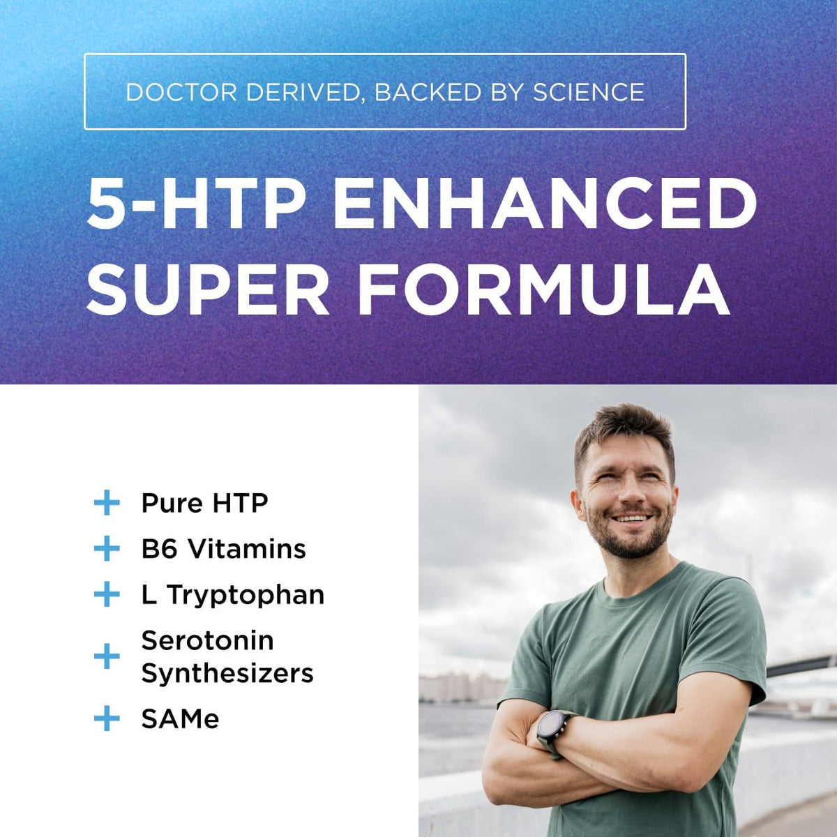 Dr. Emil 200MG 5-HTP PLUS, 120 Count (60 Servings)