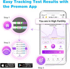 Easy@Home Ovulation Predictor Kit, 50 LH Test Strips with 50 Urine Cups | Fertility Test Strips for Women (Width of 5mm), Designed for At-Home LH Monitoring, Daily Cycle Tracking