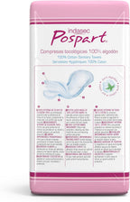 Indasec Pospart Tocological Pads Cotton - 12 Units