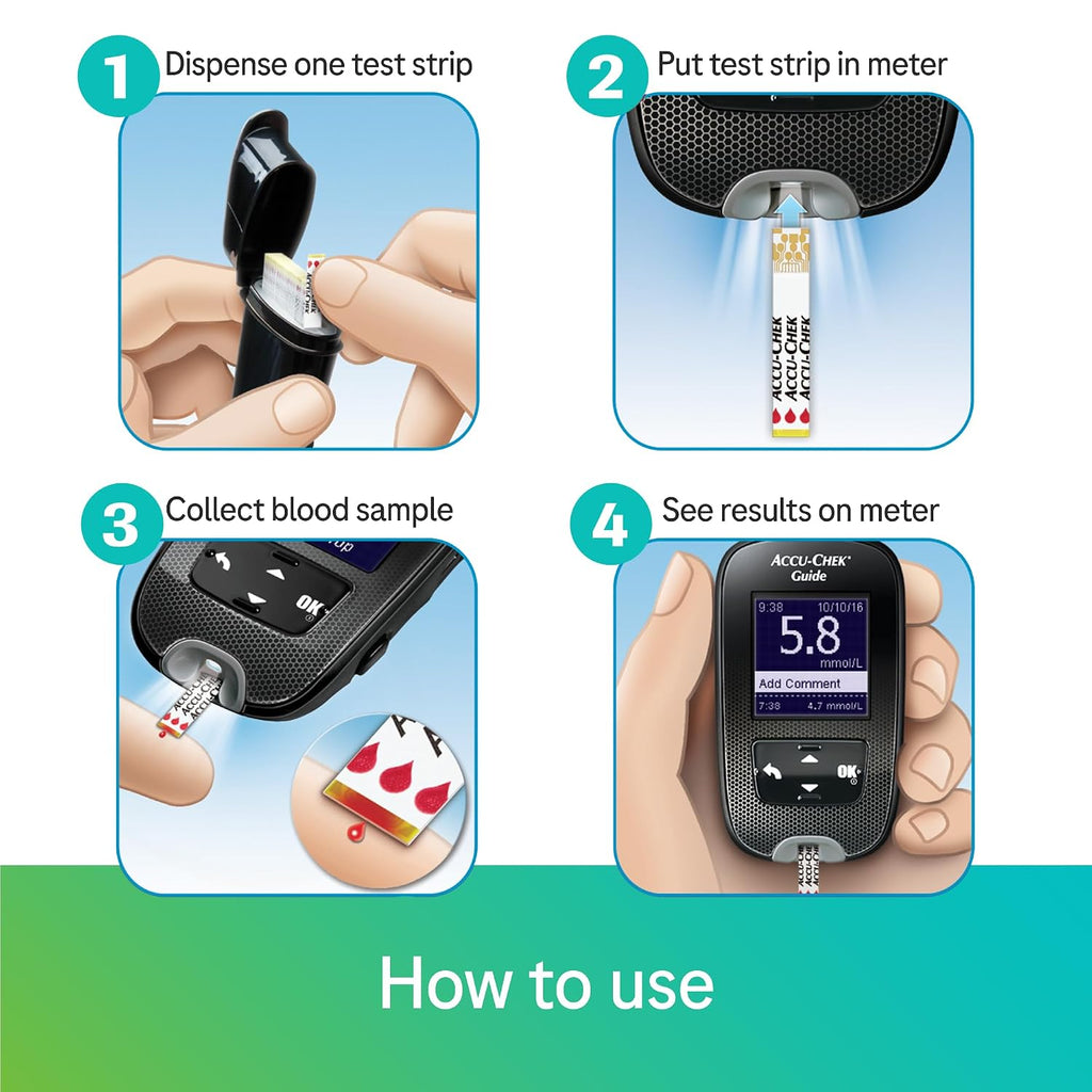 Accu-Chek Guide Glucose Monitor Starter Kit