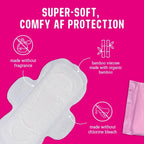 FLO Sanitary Pads Organic With Wings 10 pads 5 pads