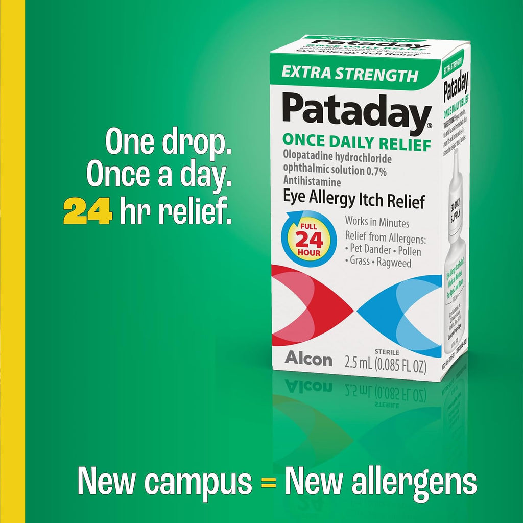 PATADAY Once Daily Relief Extra Strength 2.5ml, Clear, 1 pack