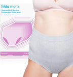 FridaBaby High Waisted Postpartum Underwear Disposable C-section Briefs | Super Soft, Stretchy, Breathable, Absorbent, Latex Free, Regular (8 Pack)