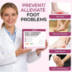 Gel Arch Support Inserts Women - Welnove Soft Cushions Arch Support for Flat Feet Plantar Fasciitis Foot Pain Fatigue Relief - Long-Lasting Adhesive Pads for Heels Sandals Flats (0.24" + 0.4" Height)
