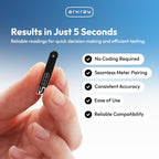 Assure Prism Multi Blood Glucose Test Strips – 0.5 Microliter Sample Size, Accurate & Fast 5-Second Results, Compatible with Assure Prism Multi Glucose Monitoring System, 50 Count | Automatic Coding