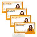 One Step Urine HCG Pregnancy Test Kit (Pack of 4 Strips) | More than 99% Accurate| Easy to Use and Fast Results