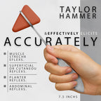 ASA TECHMED Premium 7 Piece Silver Diagnostic Kit - Taylor Hammer, Measuring Tape, Tuning Forks, Bandage Scissors, Pupil Gauge Penlight, Snellen Eye Chart (Silver)