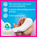 Carefree Cotton Feel Flexiform Fragrance-Free Panty Liners (56 Pack), Normal Absorbency and Breathable Daily Use Fragrance Free Panty Protectant for All Knickers