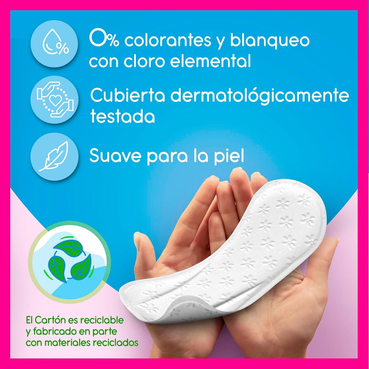 Carefree Cotton Feel Flexiform Fragrance-Free Panty Liners (56 Pack), Normal Absorbency and Breathable Daily Use Fragrance Free Panty Protectant for All Knickers