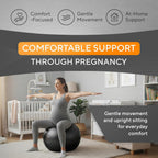 Yoga Ball, 1,000 lb Anti-Burst, Extra Thick, Non-Slip