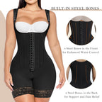 YIANNA Body Shaper Woman Slimming Colombian Fajas Reductoras with Steel Bones Shaper Tummy Postpartum