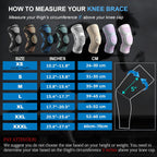 NEENCA Professional Knee Brace for Pain Relief, Medical Knee Support with Patella Pad & Side Stabilizers, Compression Knee Sleeve for Meniscus Tear, ACL, Joint Pain, Runner, Workout - FSA/HSA Eligible