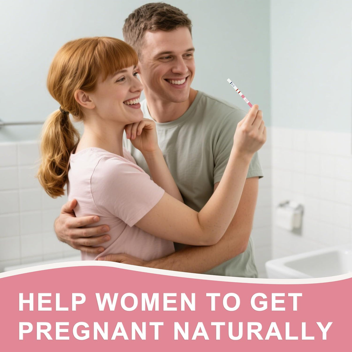 Pregnancy Test Strips with Urine Cups, hCG Detection Home Pregnancy Tests, Sensitive & Over 99% Accurate, 20 Count Individually Wrapped, Rapid hCG Test Strips, 5mm Wider 25mIU/mL