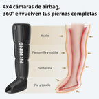 FIT KING Boots Pressotherapy Legs, Leg Massager to Improve Blood Circulation and Relieve Leg Pain Improve Sports Performance Relax Muscles