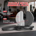 Adjustable Dumbbells Set All in One Free Weights Set for Home Gym | 25/26.5/52.5/55/85lbs Weights Dumbbells Set, 1 Sec Adjust Weights with Anti-Slip Handle for Home Fitness